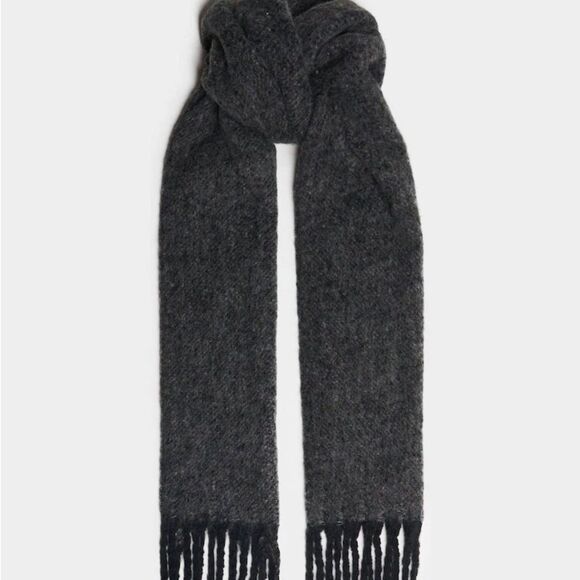 Sweaty Betty Black Charcoal Gray Scarf new with tags - Picture 7 of 13